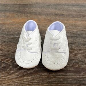 Classic White Baby Shoes